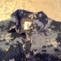 Girls 2 piece lot Justice blouse & jeans set Size 10 western floral outfit blue
