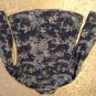 Girls 2 piece lot Justice blouse & jeans set Size 10 western floral outfit blue