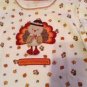 Size 6 mo. Carters  Turkey outfit 1 piece long sleeve set Girls Boys