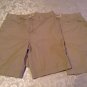 Lot of 2 Size 10/12 large Cherokee shorts uniform long khaki Girls