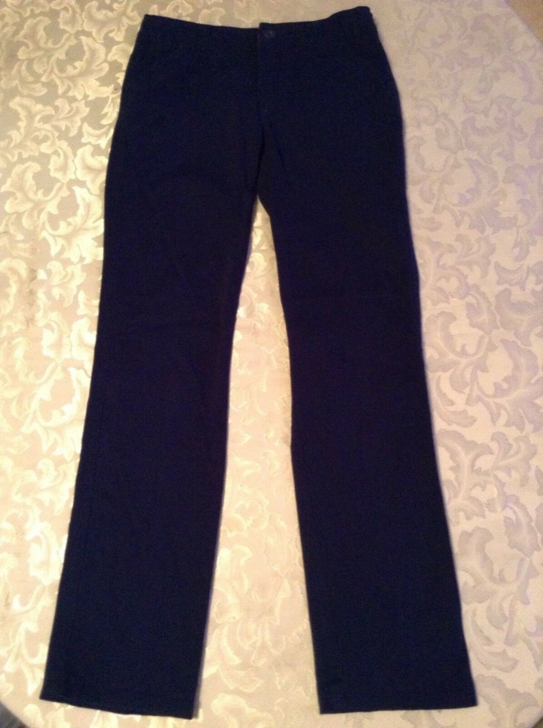 Girls Justice pants Size 8 Regular blue uniform pants