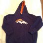 NFL Team Apparel Denver Broncos jacket Size 7 youth large hoodie football blue