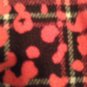 Size 14 Justice pajamas pants bottoms black pink plaid sleepwear girls