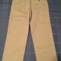 Boys Size 18 Husky George pants uniform khaki flat front button