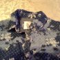 2 piece lot Justice blouse jeans set Size 10 western rodeo floral outfit blue