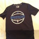 NBA Dallas Maverick t shirt Size 10  12 Adidas climalite basketball blue sports