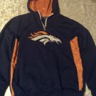 Size 14-16 NFL Denver Broncos youth  jacket hoodie football blue long sleeve
