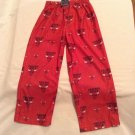NBA Chicago Bulls pajama pants Size 4 6 youth UNK lounge basketball red small