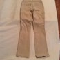 Premium Justice jeans Girls Size 8 Slim khaki cargo flat front pants