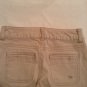 Premium Justice jeans Girls Size 8 Slim khaki cargo flat front pants