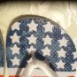 flip flops shoes Size 9/10 American Flag patriotic beach Ladies multicolor New