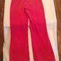 Valentines Day Size 8 Girls Justice pants yoga pink sequin heart exercise