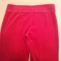 Valentines Day Size 8 Girls Justice pants yoga pink sequin heart exercise