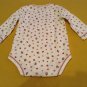 Size 6 mo. Carters  Turkey outfit baby1 piece long sleeve set Girls Boys