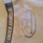 Youth Size large Under Armour shirt compression white fitted long sleeve