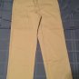 Boys Size 8R George pants khaki flat front uniform pants