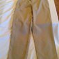 Size 14 Husky Lands End pants khaki flat front uniform boys