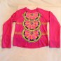 Size 10 Cabana life swim shirt cover UV protection rash guard pink floral girls