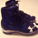 Football Highlight Under Armour cleats Size 5Y shoes sports athletic blue boys