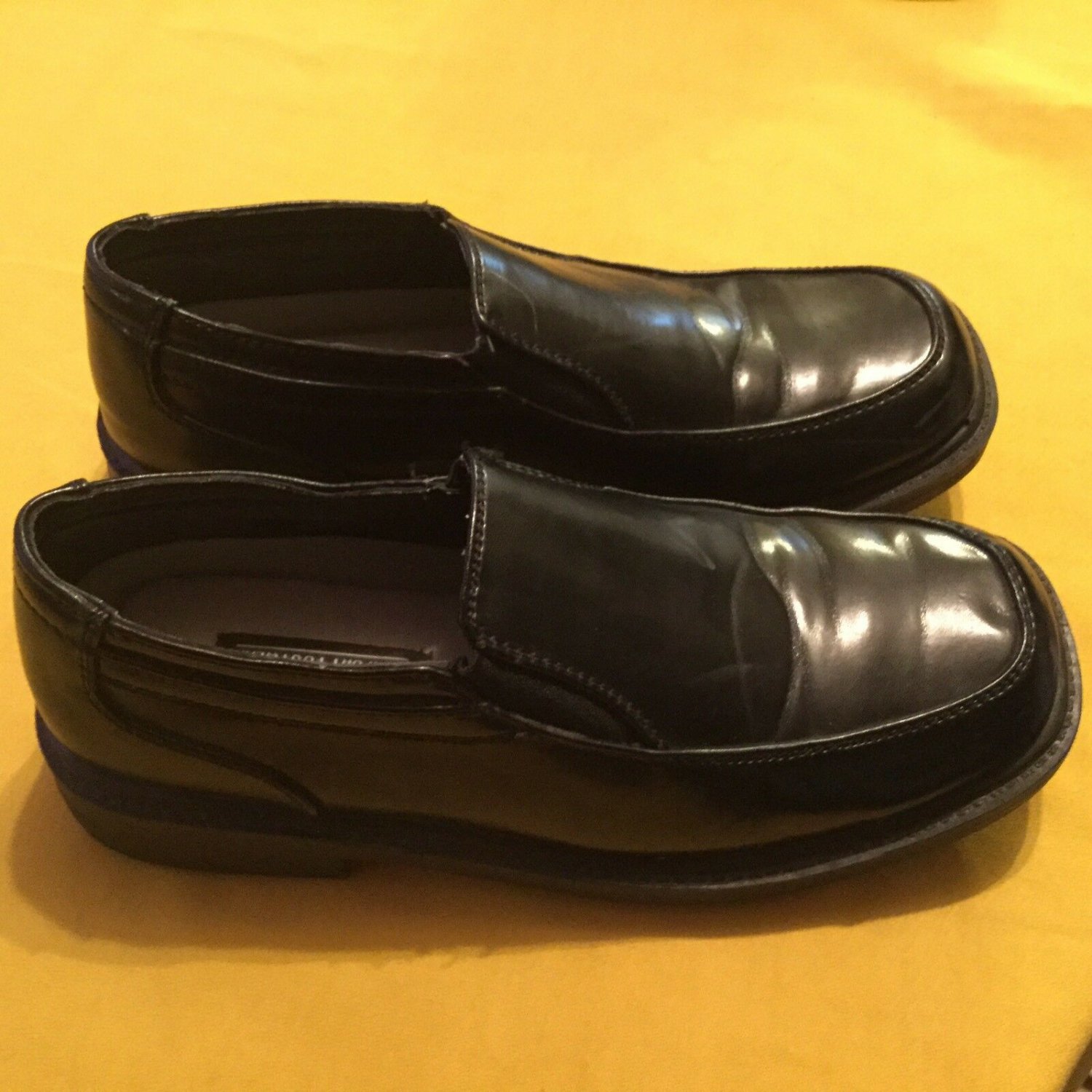 Deer Stags shoes Boys Size 5M Brian black shoes dress shoes