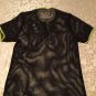 Size medium Speedo shirt cover mesh top blue & neon green swimwear ladies