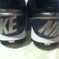 Nike cleats Land shark football Size 7.5 black & gray sports athletic shoes mens