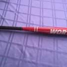Worth bat T-ball TW2 2 inch diameter 8 baseball  24 inch 16 ounces red silver