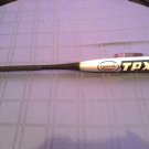 Louisville Slugger bat TPX Gen 1X  29 in  17 ounces black silver Model YB98X