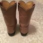 Ladies Girls Size 5 1/2B Justin boots L 3065 pink Roper Western Cowboy Rodeo