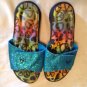 Size 6 Justice slides sandal flip flops shoes thongs sandals Girls