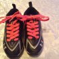 Under Armour football cleats Size 12 Hammer shoes black Breast Cancer Awareness
