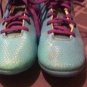 Under Armour cleats Size 3Y soccer softball baseball blue purple athletic shoes
