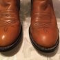 Size 4 C Tony Lama boots brown leather Western Cowboy rodeo boots 2054 Boys