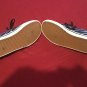 Vans shoes Size 3 Missy zebra print skater sneakers tennis blue girls