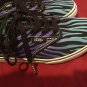 Vans shoes Size 3 Missy zebra print skater sneakers tennis blue girls