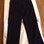 Size 12 Slim George uniform pants black straight fit wrinkle resistant boy New