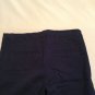 Size 16 Regular Justice shorts long uniform bermuda blue flat front zipper