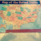 2 Teaching Tree Educational Posters Map of the US  Pledge of Allegiance large