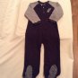 NBA San Antonio Spurs Size 24 mo pajamas footed 1 piece play set outfit black