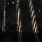 George Size 18 mo black striped vest  suit black pants 2 piece