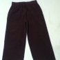Size 4/5 Club Class white vest 4/4T black corduroy pants 2 pc set