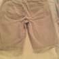 Size 16 Justice shorts uniform khaki flat front adjustable waist Girls