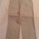 Size 10 Husky Cat & Jack pants khaki flat front uniform boys