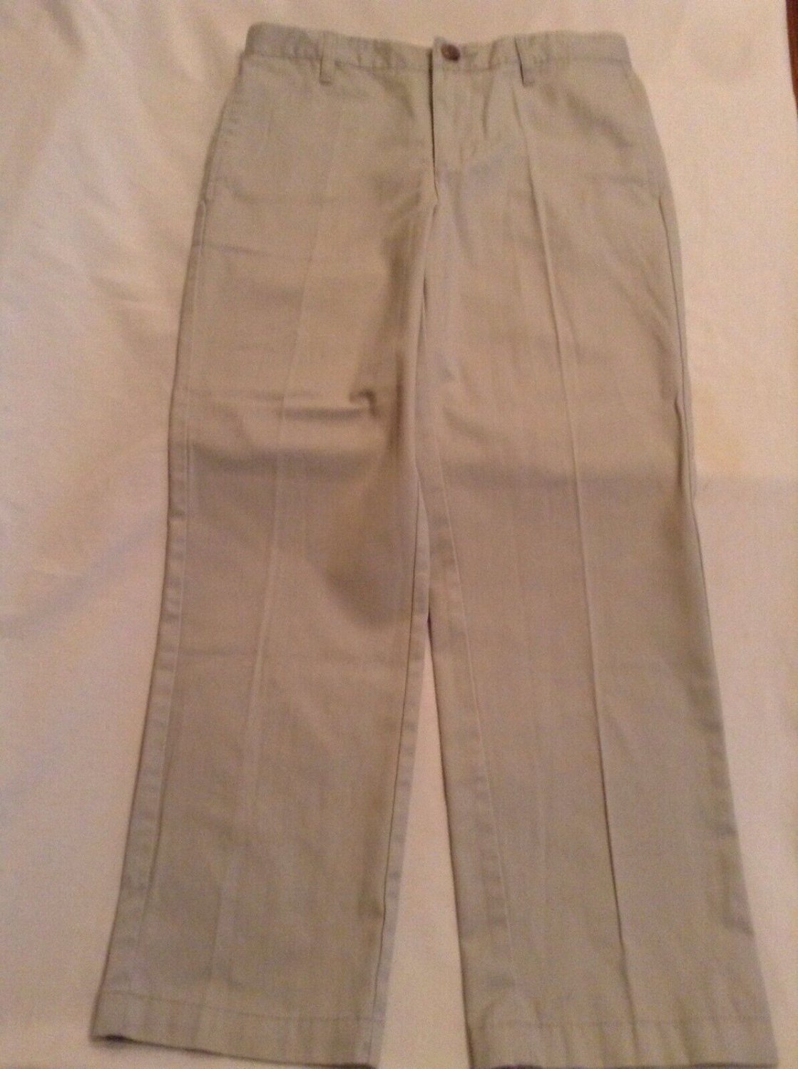 Size 10 Cat & Jack pants khaki flat front uniform boys