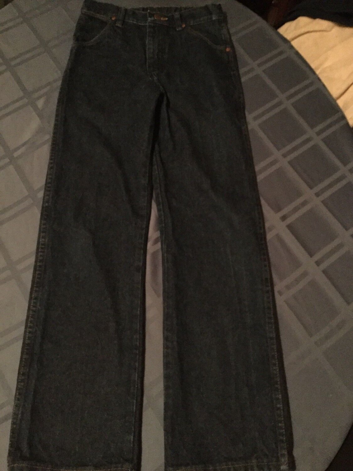 Wrangler jeans vintage classic Size 10H denim jeans western rodeo blue boys
