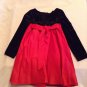 Thomas dress Size 4T red bow lace lining holiday