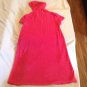 Size 14 16 XL Op swimsuit cover dress hoodie pink terry cloth girls