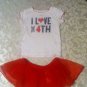 Carters skirt set outfit Size 18 month top Patriotic 2 piece lot