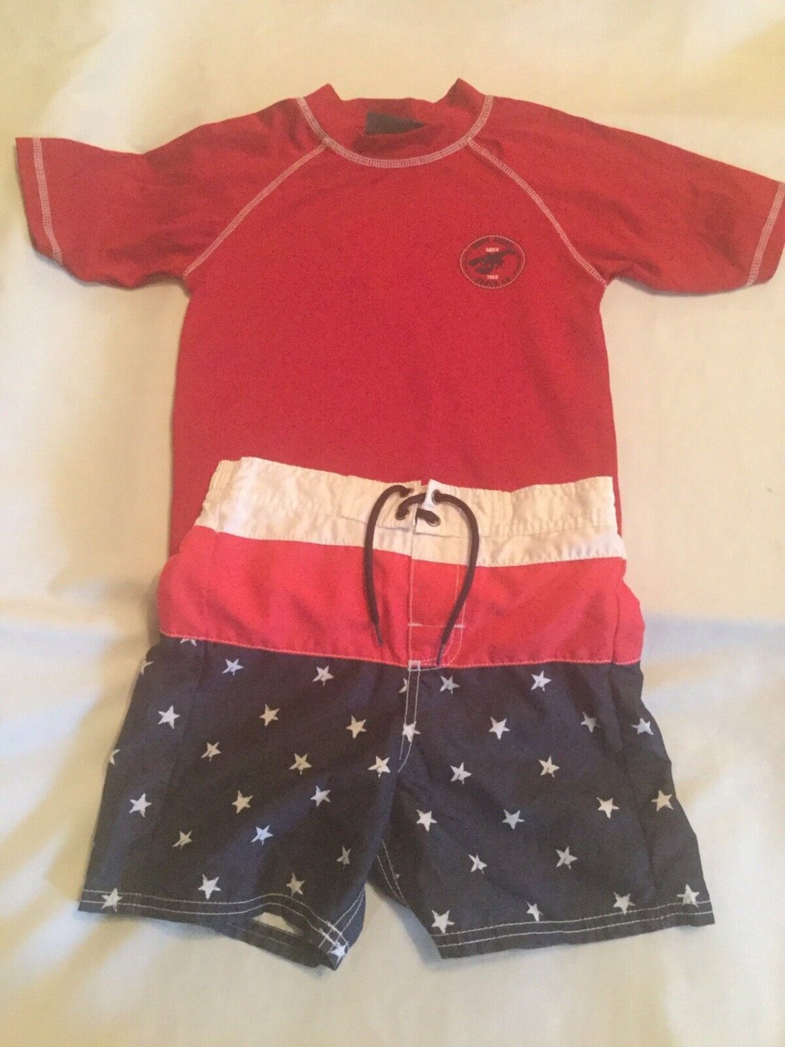 Size 5 OshKosh Bgosh board shorts Kids Headquarters top swimwear set