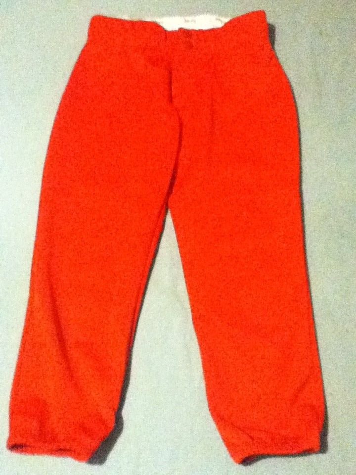 Size YL  youth large Intensity pants softball baseball red sports athletic girls